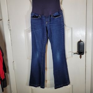 Gap maternity blue jeans